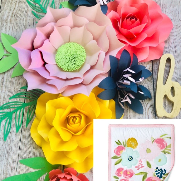 Paper Flower Nursery Set